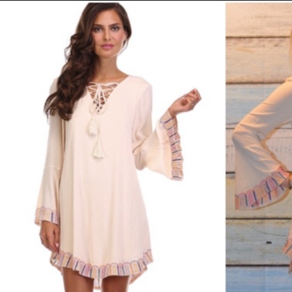 SALE! Embroidered Tunic Dress